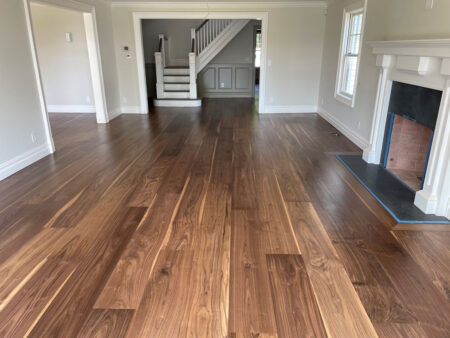 southampton-2 walnut hardwood flooring installation in Southampton