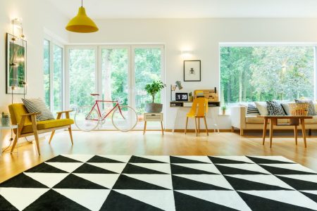 Black and White flooring