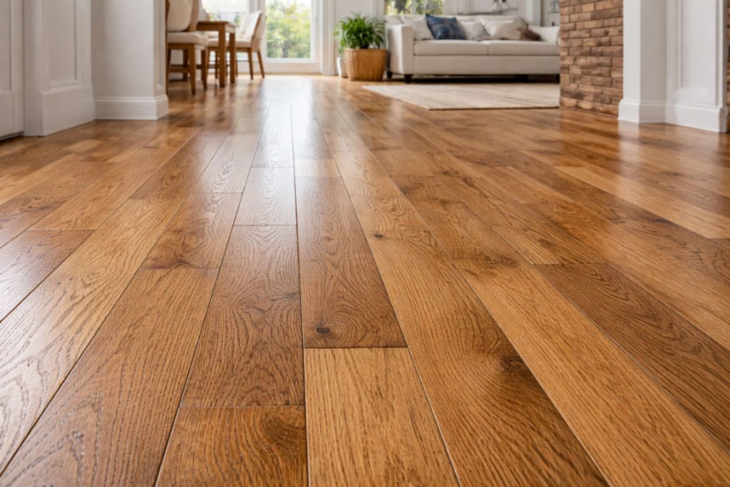 refinished flooring